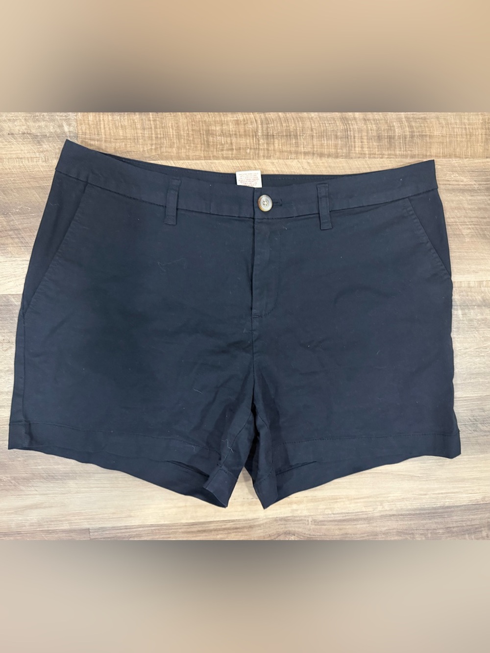 Faded Glory Size 12 Black Women's Bermuda Shorts